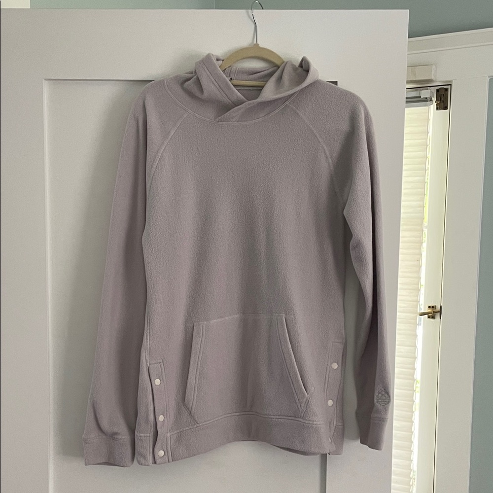 Stio Women's Taupe Hooded Fleece